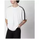 adidas Y-3 Oversized Core White T-shirt with logo