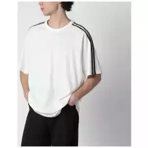 adidas Y-3 Oversized Core White T-shirt with logo