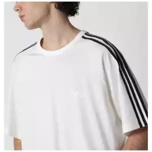 adidas Y-3 Oversized Core White T-shirt with logo