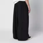 adidas Y-3 Wide 3-Stripes raw edge trousers
