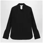 Max Mara Black cotton shirt with logo
