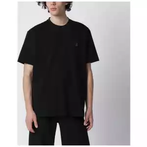 adidas Y-3 Black T-shirt with logo