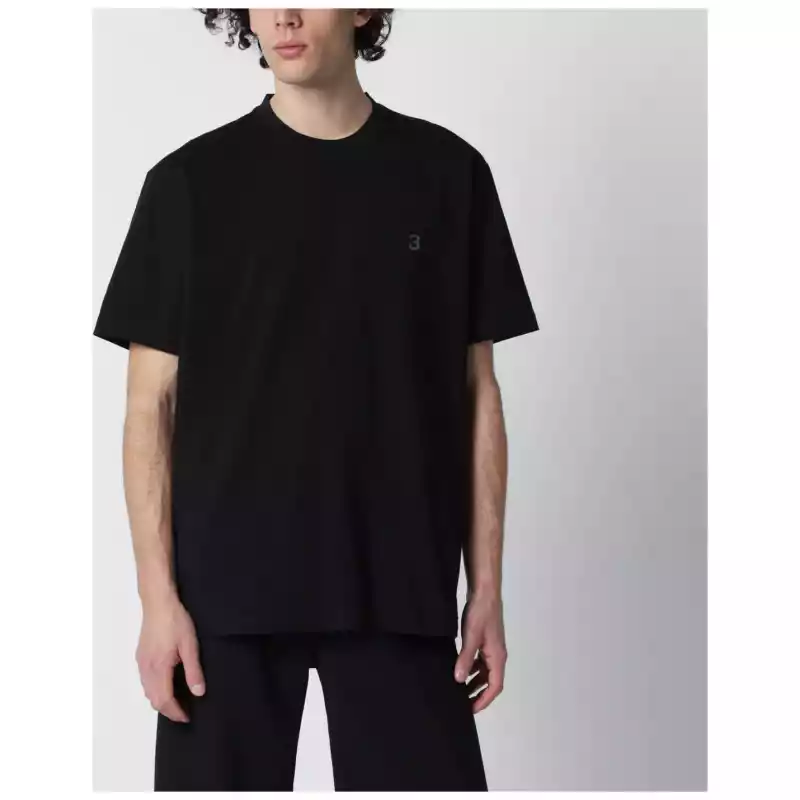 adidas Y-3 Black T-shirt with logo