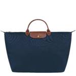 Longchamp Travel bag Navy blue Le Pliage Original S