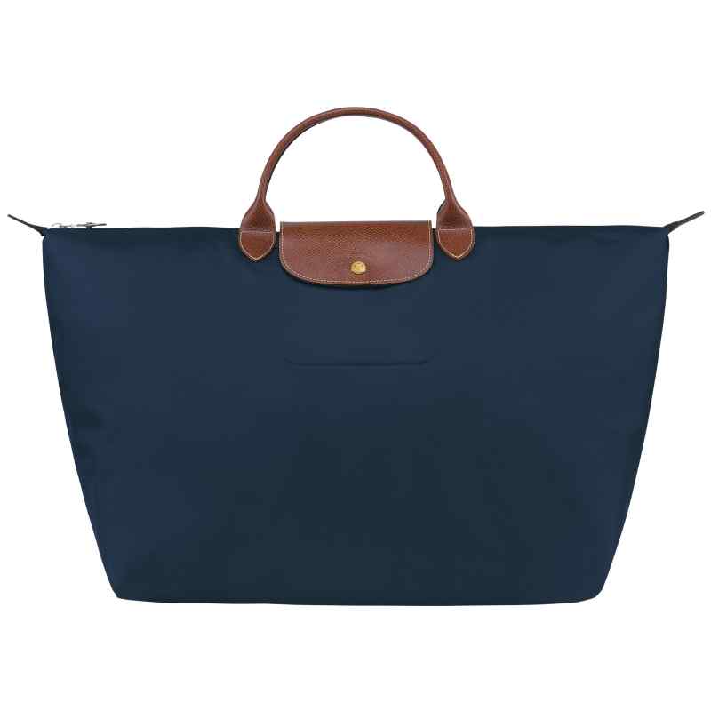 Longchamp Travel bag Navy blue Le Pliage Original S