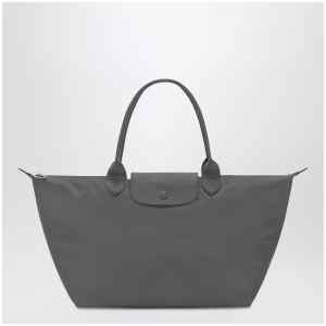 Longchamp Anthracite grey bag Le Pliage One L