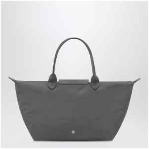 Longchamp Anthracite grey bag Le Pliage One L