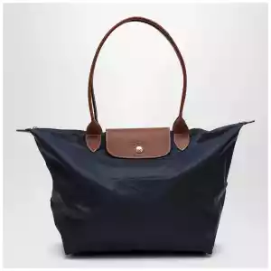 Longchamp Blue Navy Le Pliage Original L bag