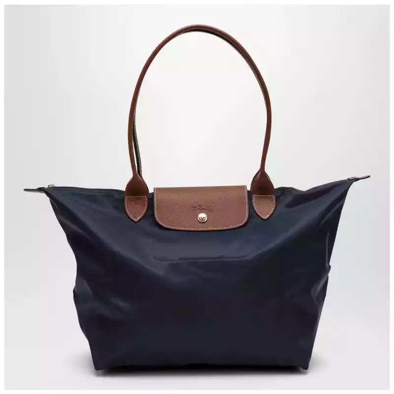 Longchamp Blue Navy Le Pliage Original L bag
