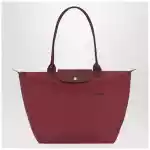 Longchamp Pomegranate-coloured L Le Pliage Green bag