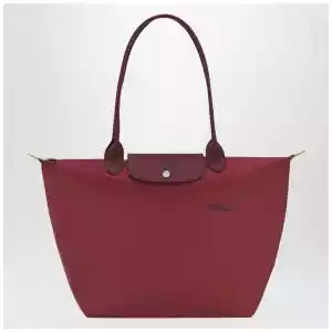 Longchamp Pomegranate-coloured L Le Pliage Green bag