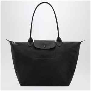 Longchamp Black shopping bag L Le Pliage One