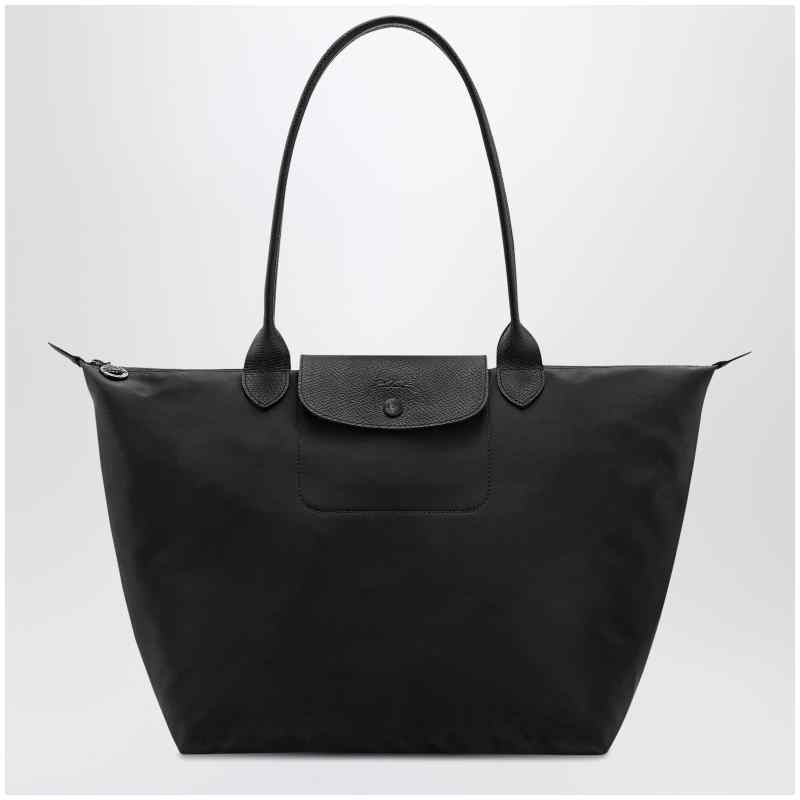 Longchamp Black shopping bag L Le Pliage One