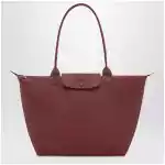 Longchamp Bordeaux shopping bag L Le Pliage One