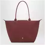 Longchamp Bordeaux shopping bag L Le Pliage One