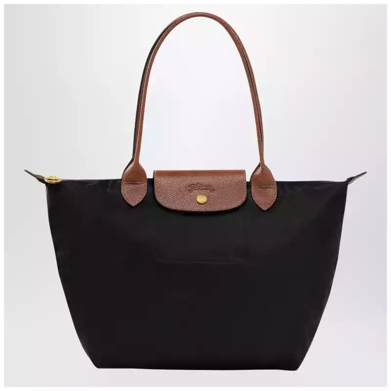 Longchamp Black Le Pliage Original M bag