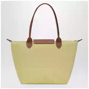 Longchamp Pistachio coloured Le Pliage Original M bag