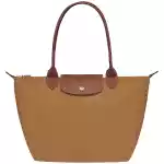 Longchamp Fawn-coloured Le Pliage Original M bag