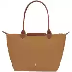 Longchamp Fawn-coloured Le Pliage Original M bag