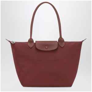 Longchamp Bordeaux shopping bag M Le Pliage One