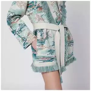 Alanui Lost In The Blue multicolour cardigan