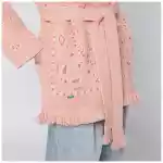 Alanui Salmon pink paisley cardigan