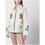 Alanui Sand-colored wool Remember Me jacket