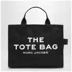 Marc Jacobs The Medium Tote Bag in black canvas