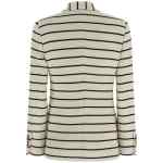Brunello Cucinelli Striped Sweater Blazer