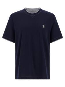 Brunello Cucinelli Double Layer T-shirt