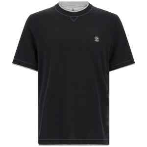 Brunello Cucinelli Double Layer T-shirt