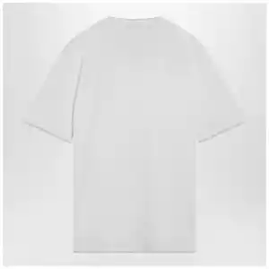 Brunello Cucinelli White T-shirt with faux layering effect