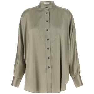 Brunello Cucinelli Korean Collar Shirt