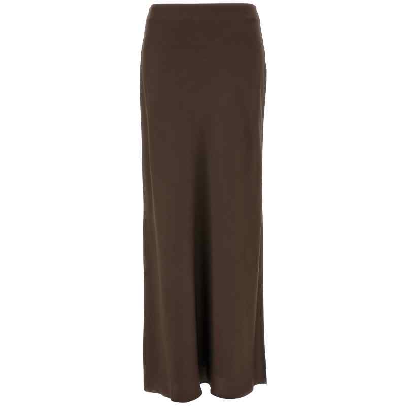 Brunello Cucinelli Slit Skirt
