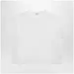 Brunello Cucinelli T-shirt in cotton jersey and organza in white