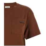 Brunello Cucinelli Shiny Tab T-shirt