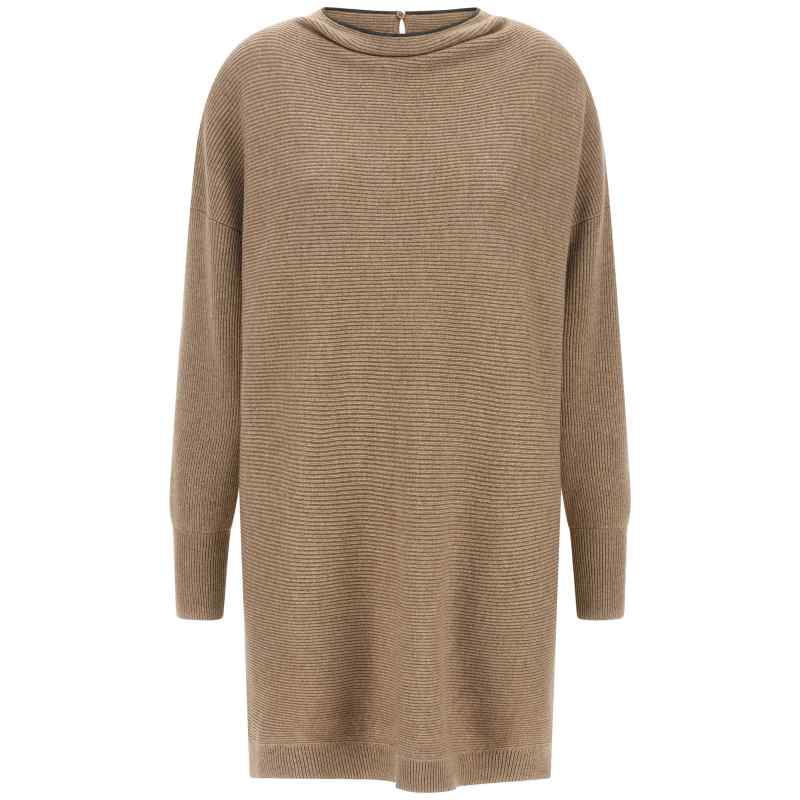 M16245A94C077_01_M_2026-05-29T08-13-03.229Z Brunello Cucinelli Precious Collar Dress