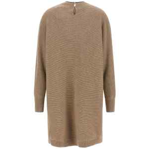 Brunello Cucinelli Precious Collar Dress