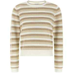 Brunello Cucinelli Striped Cotton Sweater