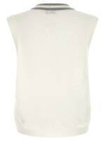 Brunello Cucinelli Logo Patch Vest