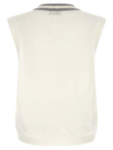 Brunello Cucinelli Logo Patch Vest