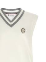 Brunello Cucinelli Logo Patch Vest