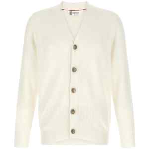 Brunello Cucinelli English Ribbed Cardigan