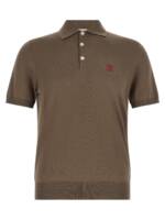 Brunello Cucinelli Knitted Polo Shirt
