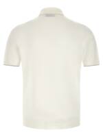 Brunello Cucinelli Logo Embroidery Polo Shirt