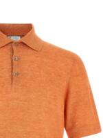 Brunello Cucinelli Linen Cotton Polo Shirt