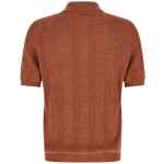 Brunello Cucinelli Wide Ribbed Polo Shirt