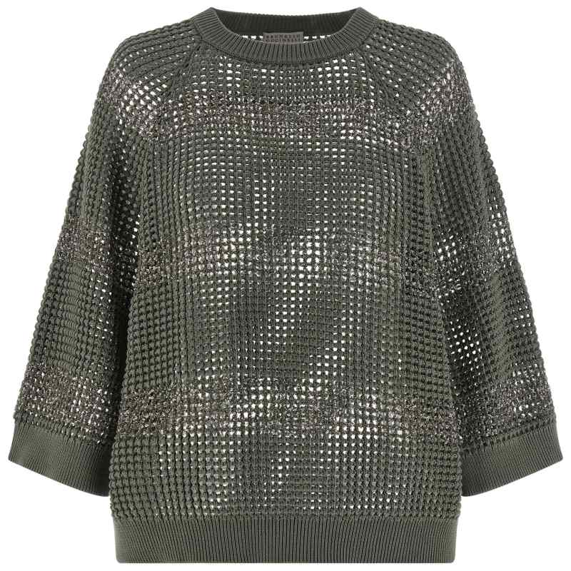 Brunello Cucinelli Dazzling Stripes Sweater