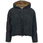 Brunello Cucinelli Denim-effect Twill Down Jacket