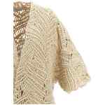 Brunello Cucinelli Opera Dazzling Macramé Cardigan
